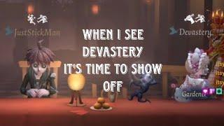 When i meet Devastery, Suddenly become pallet master | IDENTITY V