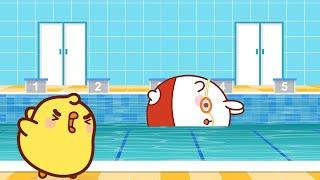 Molang's Swimming Adventure with Piu Piu ‍️