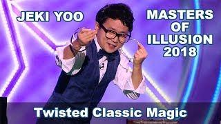 HILARIOUS Magician Jeki Yoo - Ring magic on the Masters of illusion 2019