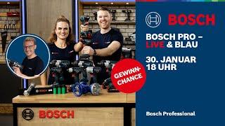 Bosch PRO – Live & Blau: Unsere Akku-Drehschlagschrauber – mit Power ins neue Jahr!