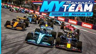 VERSTAPPEN ON GOD MODE! F1 24 Maserati My Team Career (Round 20: Mexican GP)