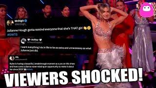 Dancing With the Stars viewers call Julianne Hough’s impromptul dance ‘extra and unnecessary’