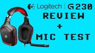 Logitech G230 Gamisng Headset|Quick Review + Mic test