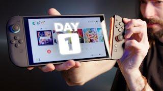 A mostly fun but slightly disappointing first day with the Nintendo Switch 2…