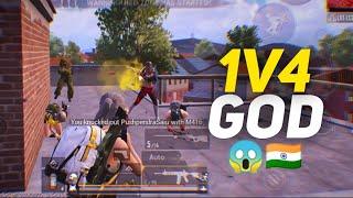 CLUTCH GOD ️ | Best 1V4 Squad Wipes | Pubg Mobile | SuChamp