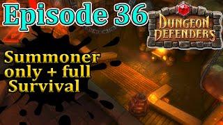 Episode 36 Summoner only Foundry and Forges Nightmare Dungeon Defenders 1 Full Walkthrough