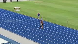 100m 35-39 Men Final, Pan Pacs Masters Games, SAF 8 November 2024