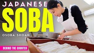 Behind the Counter at a local Japanese Handmade Soba Restaurant