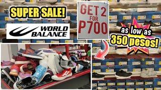 MURANG BILIHAN NG SAPATOS NA LEGIT | WORLD BALANCE SALE