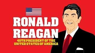 Ronald Reagan Biography (Cartoon): Watch a educational video for students on President Ronald Reagan