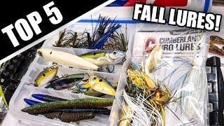 Top 5 Fall Bass Fishing Lures (Beginner Fishing Lure Tips)