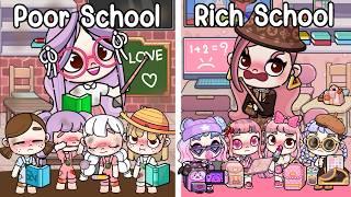 Poor School VS Rich School ️ Sad Story | Avatar World Story | Toca Boca | Pazu