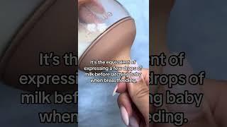 Have you ever heard of the term 'Nipple Priming'?  #newborn #babyfeedingbottle #babyactivities