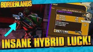 Borderlands | 2 Insanely Rare Hybrid Weapon Drops!