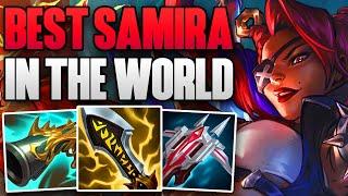 BEST SAMIRA IN THE WORLD INSANE SOLO CARRY GAMEPLAY! | CHALLENGER SAMIRA ADC | Patch 14.9 S14