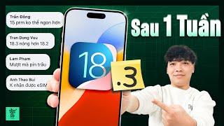 Đánh giá iOS 18.3 sau 1 tuần: Máy mát, pin ngon, riêng iPhone 11 có 1 bản mới!