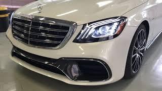 Mercedes S500e facelift to the new S63 carbon-fiber bumper and multi beam LED headlights 