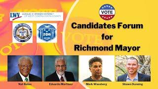 Richmond Mayor Candidates Forum 2022 (KCRT Official)