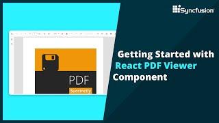 Getting Started with the React PDF Viewer | Syncfusion