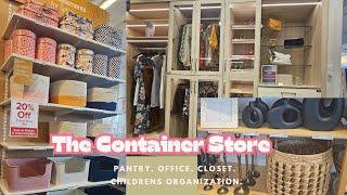 THE CONTAINER STORE: PANTRY, CLOSET & ORGANIZING INSPO