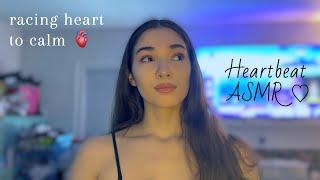 FAST to SLOW Heartbeat ASMR  In-real time ⎸ Calm & Soothing ️