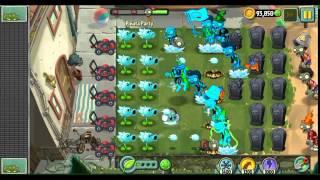 Растения против зомби 2/Plants vs Zombies 2 :Drop into big wave beach party