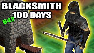 I Became a MASTER BLACKSMITH In BUILD 42 | 100 DAYS As a BLACKSMITH (6)