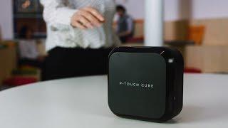 Brother P touch CUBE Plus rechargeable label printer for PC, Mac, Smartphone and Tablet