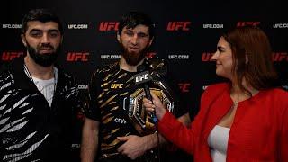 Magomed Ankalaev Backstage Interview | UFC 313