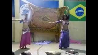 Milena Assunção & Grazielle Mariah - Dança do ventre