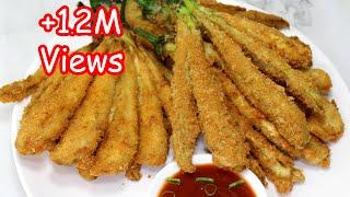 EVERYONE CAN MAKE THIS SIMPLE RECIPE!!! CRISPIEST TASTIEST Fried Eggplant