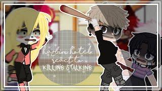 Hazbin Hotel reacts to Killing Stalking || ️TW IN DESC️ || Gacha Club