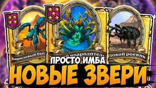 НОВЫЕ ЗВЕРИ ПРОСТО ИМБА | НОВЫЕ СВИНОБРАЗЫ | ОБНОВЛЕНИЕ ПОЛЯ СРАЖЕНИЙ Hearthstone Battlegrounds