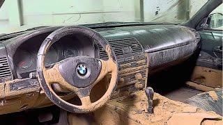 Extreme Deep Cleaning a Filthy BMW Interior – First Wash in Years!