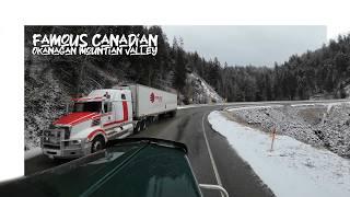 Famous Okanagan Valley  Oyama, Winfield, Kelowna  Super B Trucking Life 