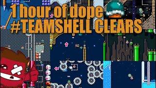 1 Hour of awesome #Teamshell Clears compilation SMM2