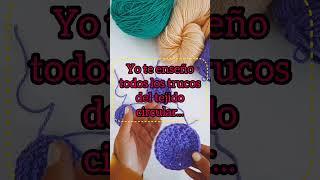 Mirá mis clases y aprendé gratis! #crochet #ganchillo #aprendecrochet