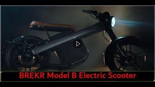 BREKR MODEL B Electric Bike | 160 km Range E scooter | Auto Aspects