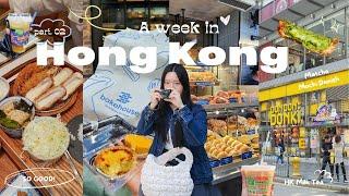 HONG KONG VLOG  pt 2| MUST VISIT trending cafes/restaurants, egg-tart run & hidden gems (eng/indo)