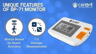 carent Arm Blood Pressure Monitor B-71