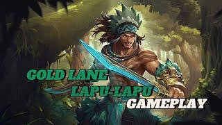 LAPU THE ONE SWING ULTIMATE COMBO. FULL DAMAGE BUILD GOLDLANE PLAY