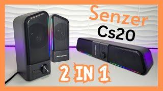 Senzer Cs20 RGB BUDGET! Speaker/Sound-bar Review