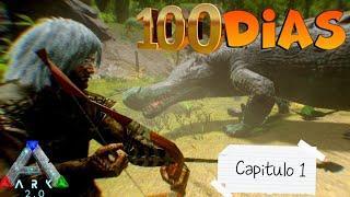 Capítulo-1 100 Días de supervivencia en Ark Mobile día (1-3)