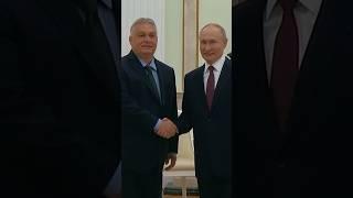 Russia's Putin Meets With Hungary's Orban for Talks in Moscow