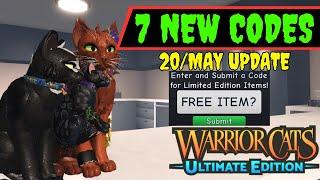 ️20 MAY NEW UPDATE️WARRIOR CATS CODES ROBLOX 2024 - WARRIOR CATS CODES MAY