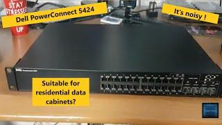 For a good nights sleep - get a used fan-less network switch like the Netgear Prosafe JGS524 24 Port