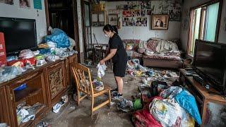 My parents' super dirty house, I tidied it up and renovated it