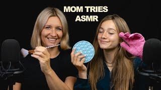 ASMR - My MOM TRIES ASMR!