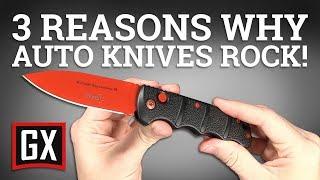 3 Reasons Why You Should Carry Automatic Knives