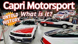 Untold History: 1985 Capri Motorsport | Rare Dealer Driveaway only 54 Produced!